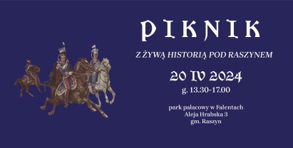 Plakat: Piknik z Żywą Historią pod Raszynem