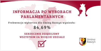 Plakat: Informacja po wyborach parlamentarnych