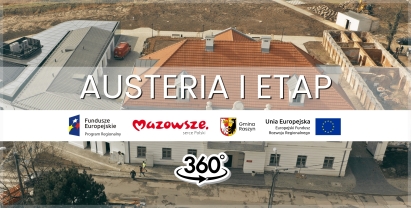 Plakat; Austeria I etap - wirtualny spacer