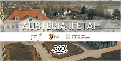 Plakat: Austeria II etap - wirtualny spacer
