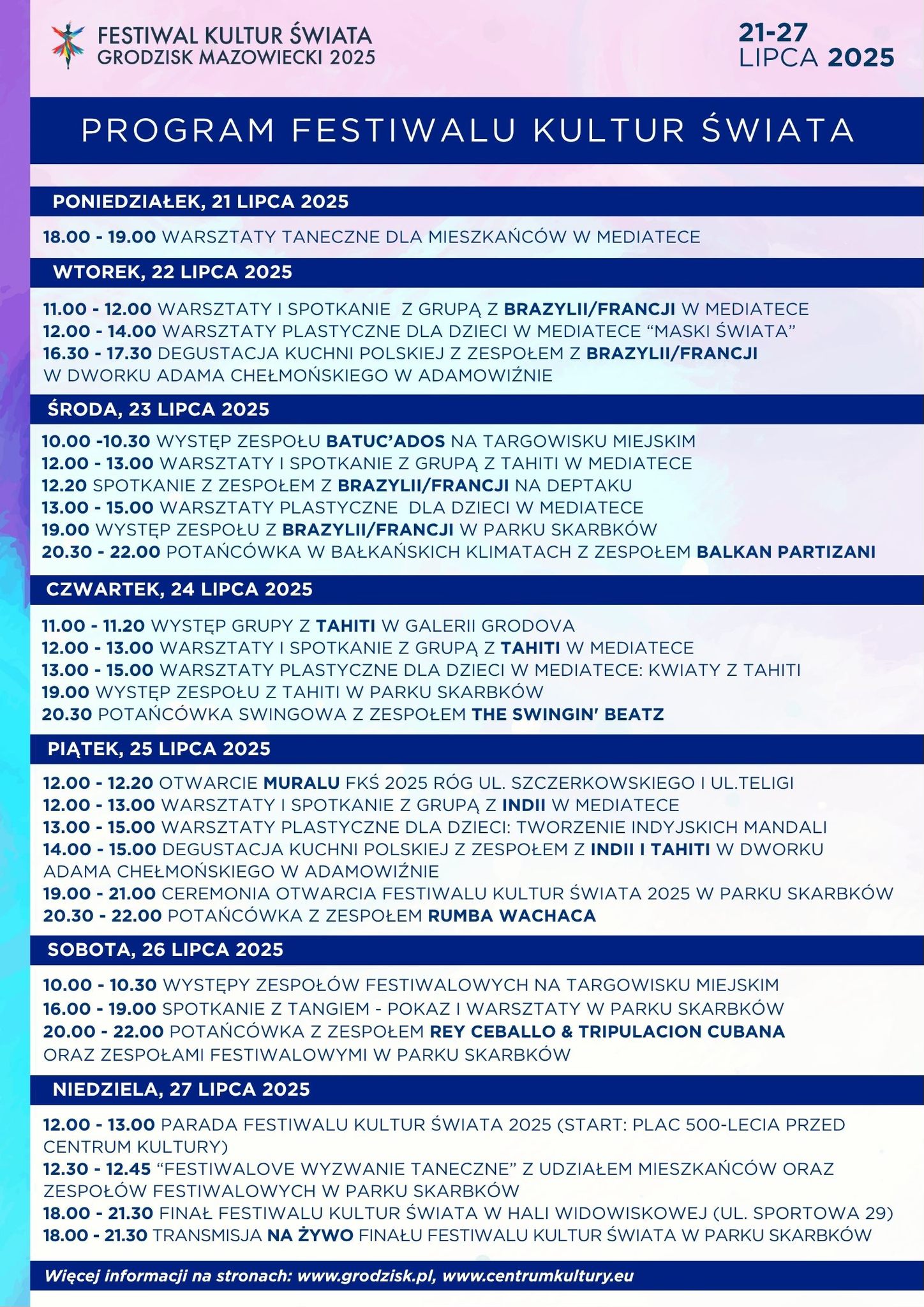 III Festiwal Kultur Świata w Grodzisku Mazowieckim