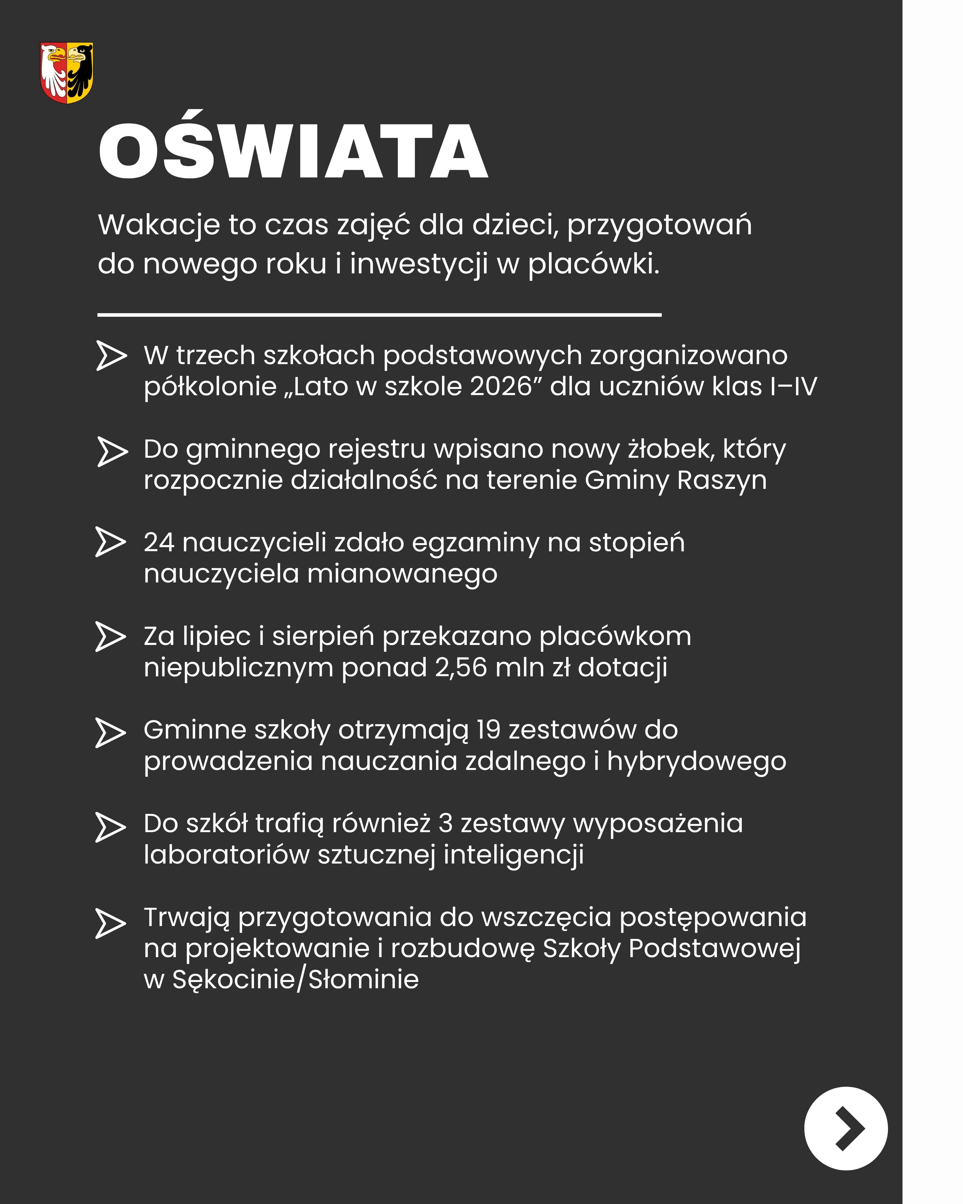 Miniony miesiąc w skrócie – bilans działań między sesjami