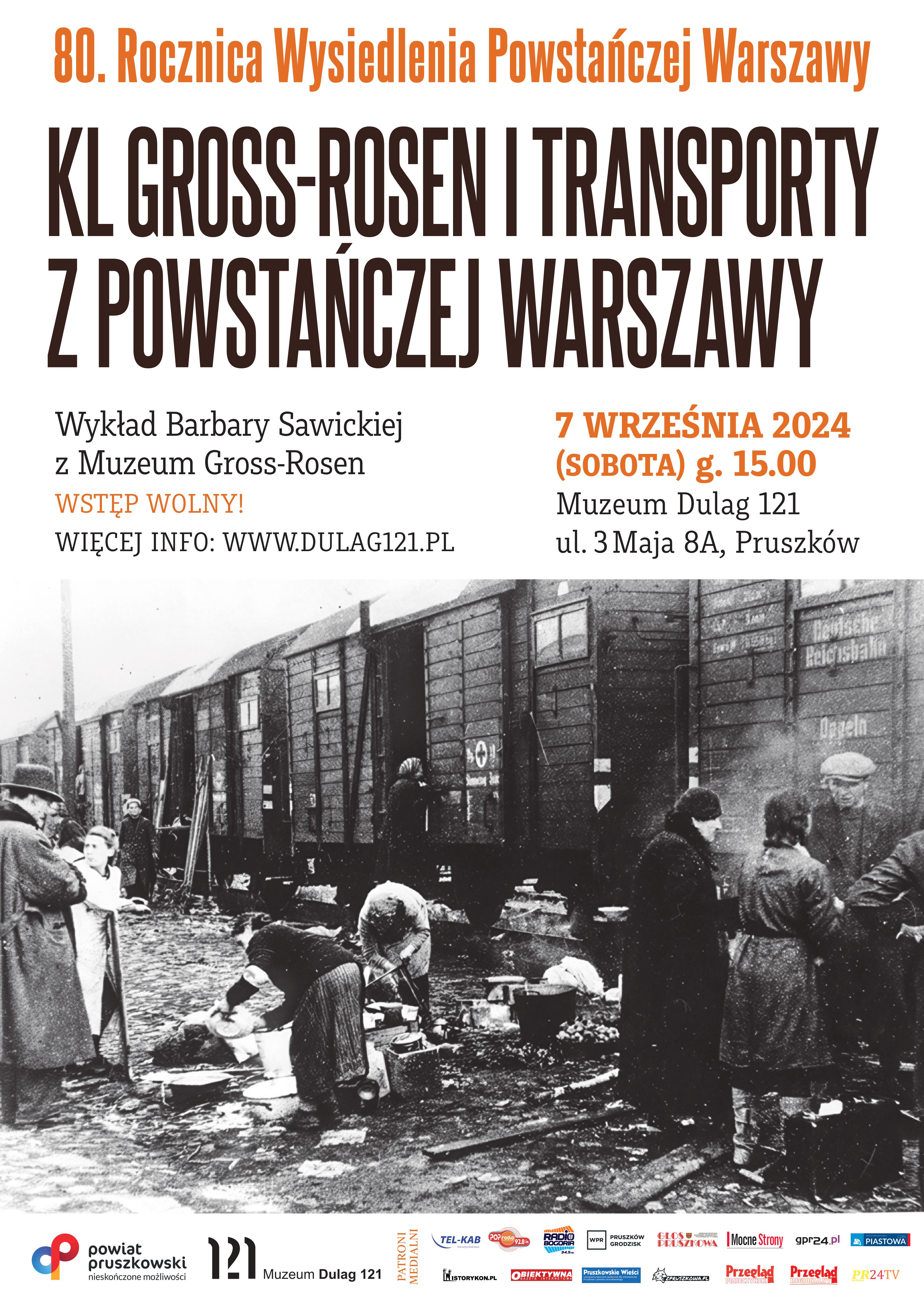 KL Gross-Rosen i transporty z powstańczej Warszawy