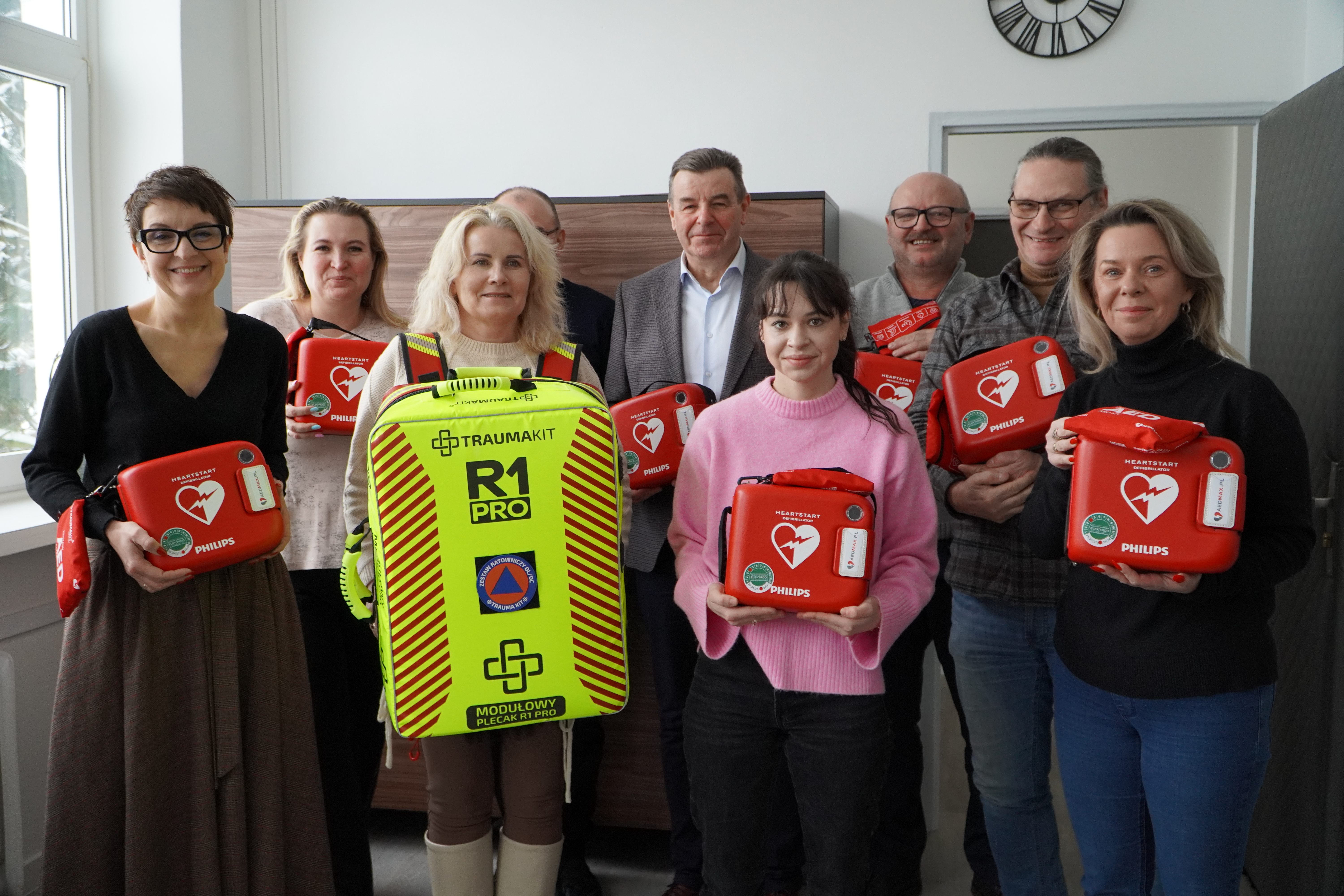 AED zdjęcie grupowe