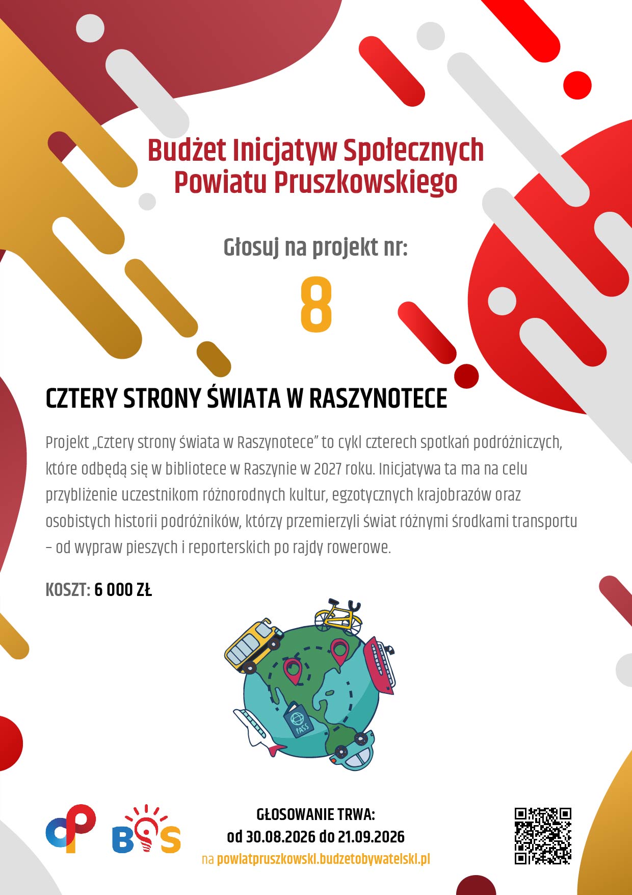 4 STRONY ŚWIATA W RASZYNOTECE: ZAGŁOSUJ NA NAS!