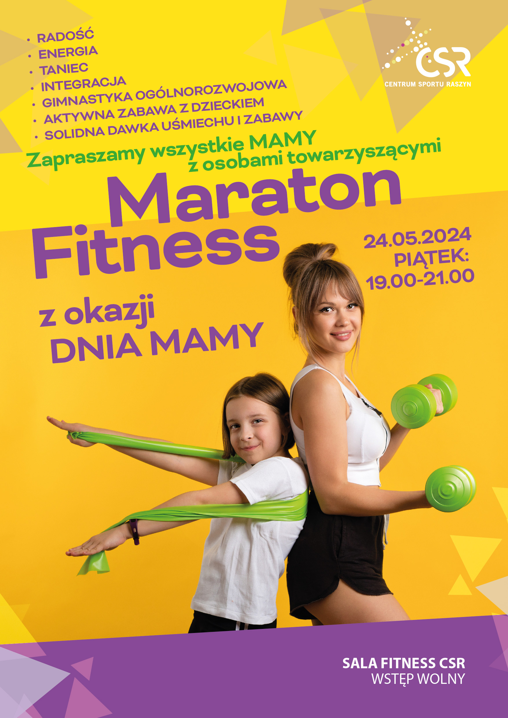 Maraton Fitness z okazji Dnia Mamy