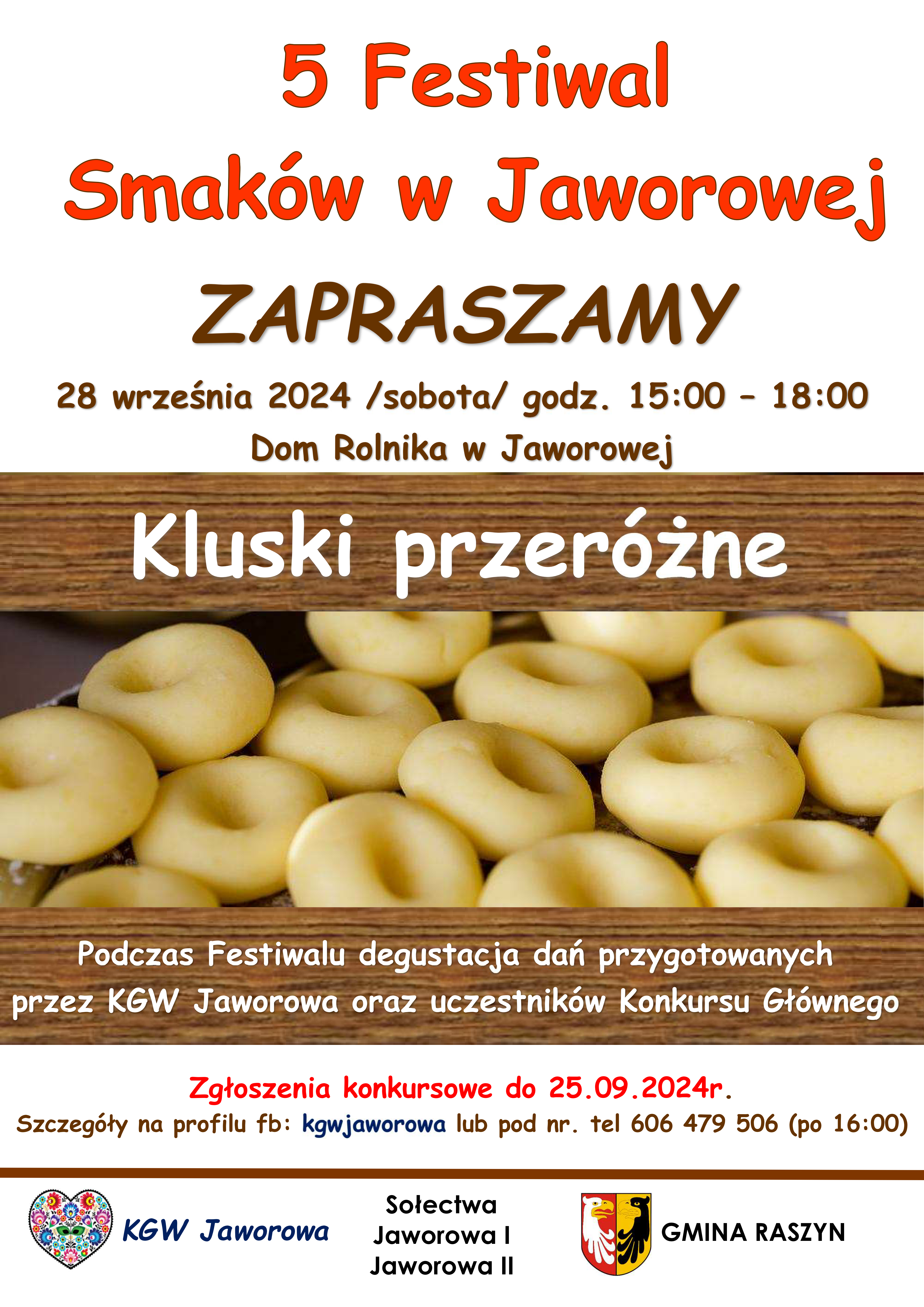 V Festiwal Smaków w Jaworowej - Kluski przeróżne