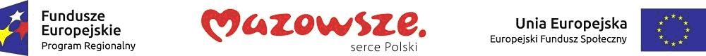 Logotypy Mazowsze UE