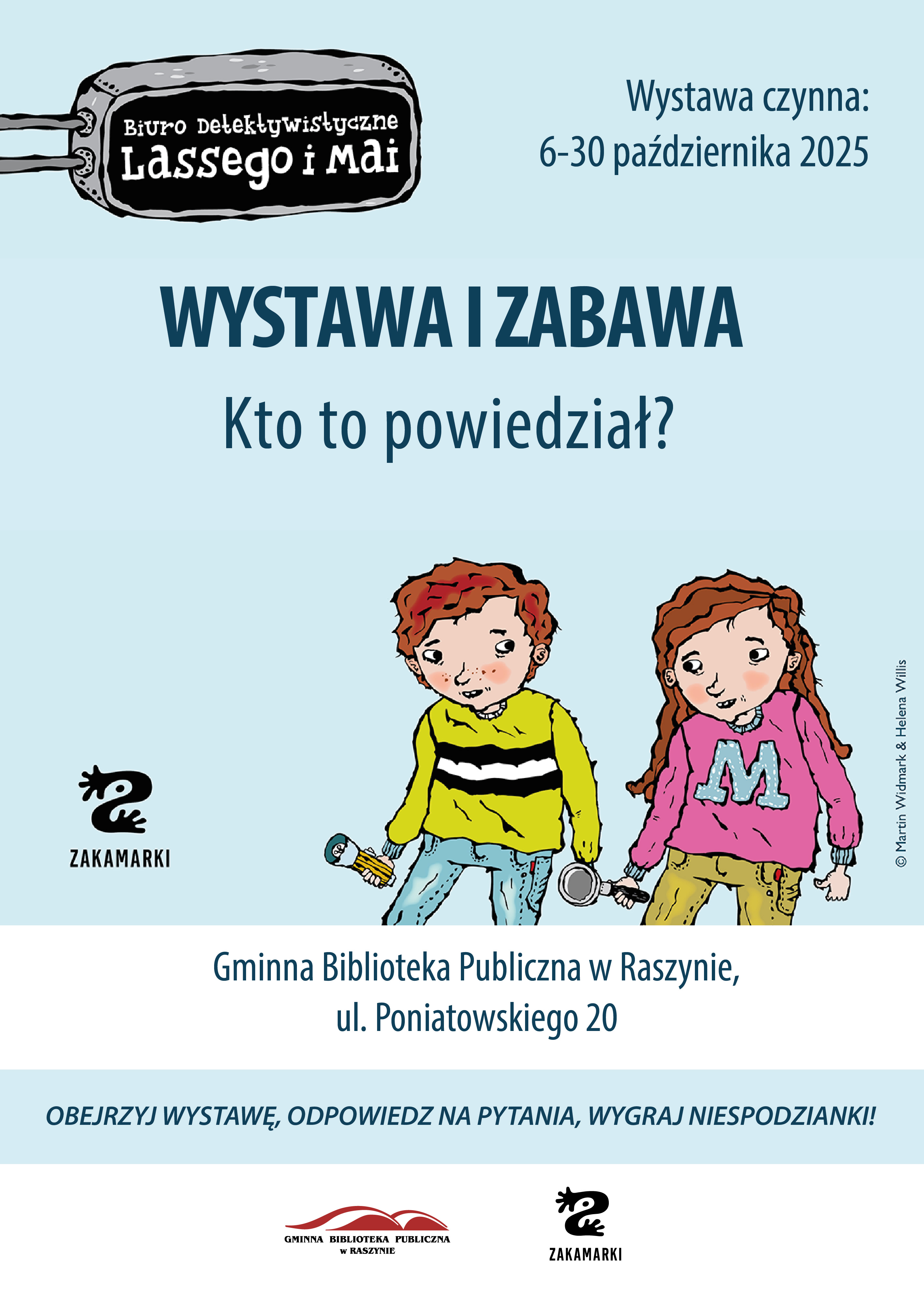 WYSTAWA „BIURO DETEKTYWISTYCZNE LASSEGO I MAI”