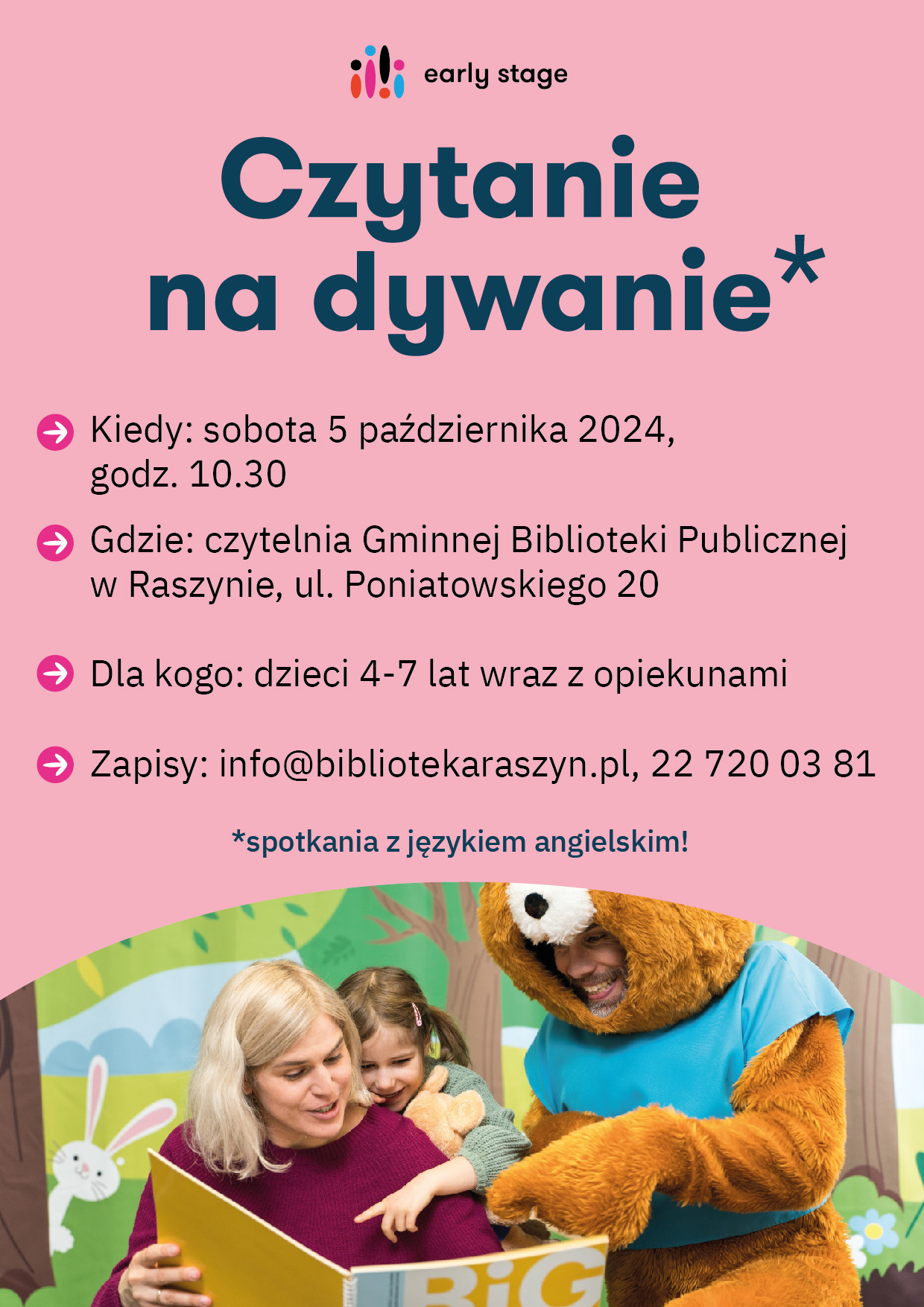 Czytanie na dywanie