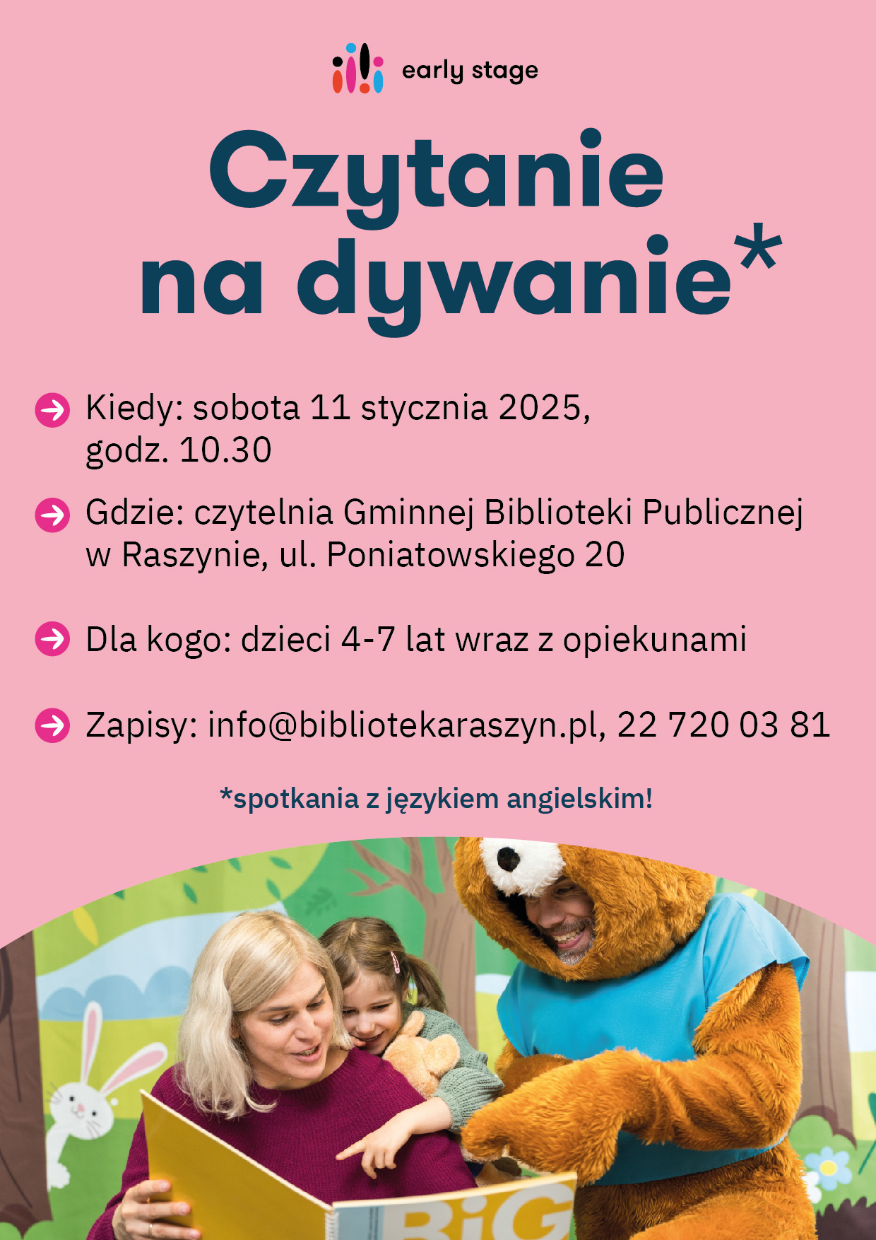 Czytanie na dywanie