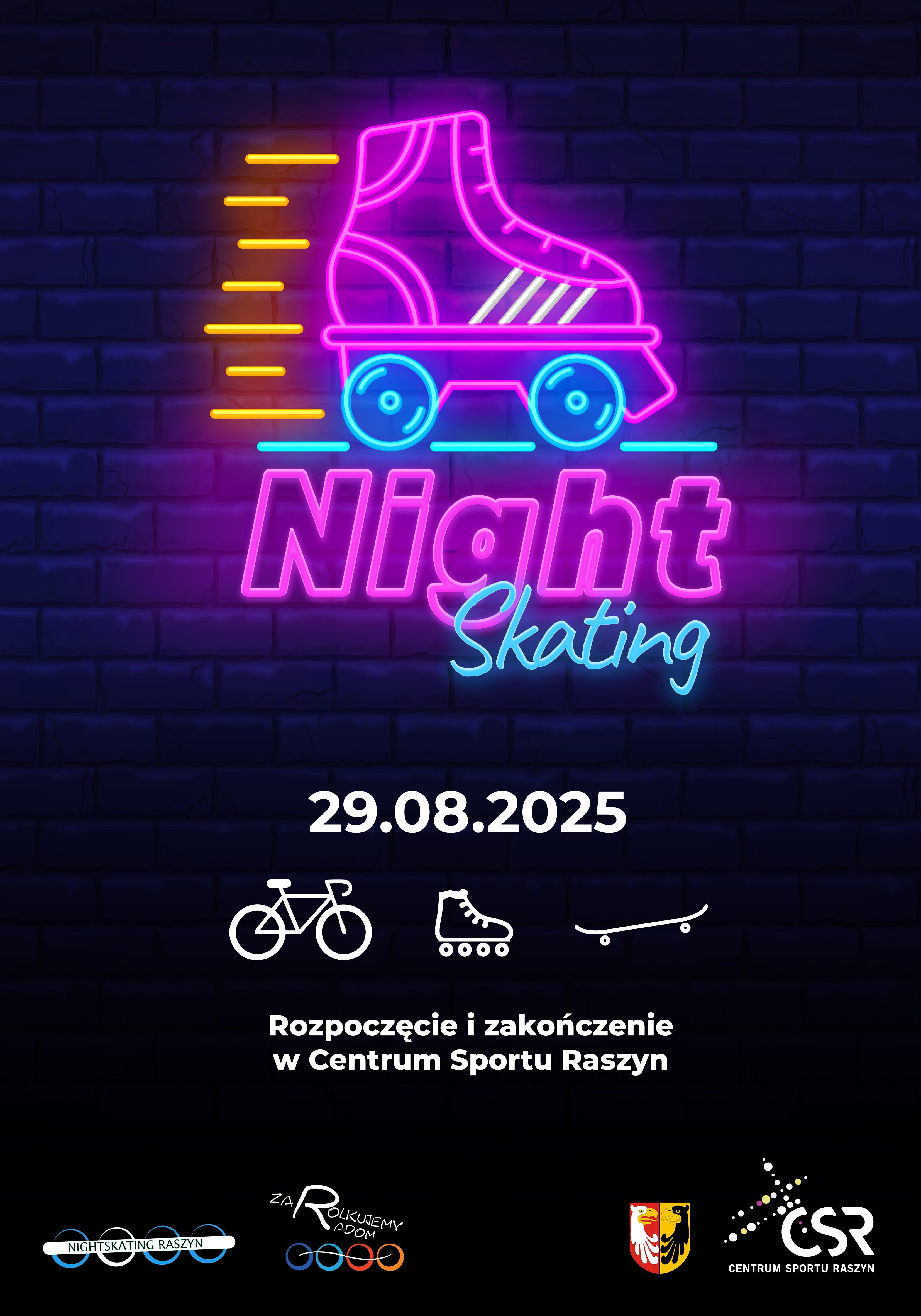 NIGHTSKATING w Raszynie! 