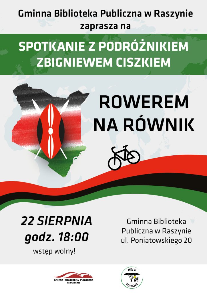 Rowererm na równik: spotkanie z podróżnikiem ZBIGNIEWEM CISZKIEM