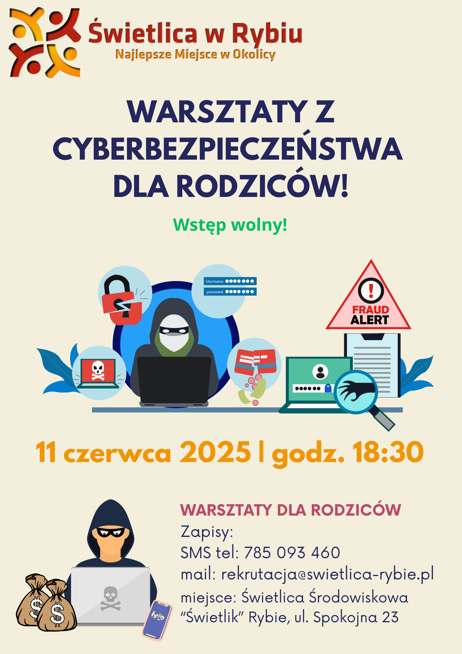 Plakat warsztatów