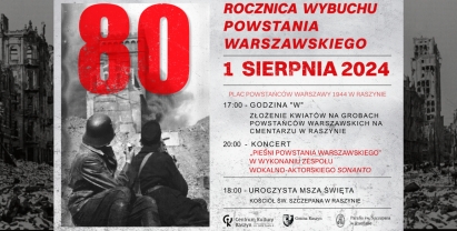 Uroczyste obchody 80. rocznicy wybuchu Powstania Warszawskiego