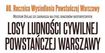 Losy ludności cywilnej powstańczej Warszawy