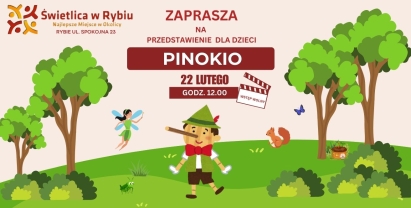 Teatrzyk dla dzieci – "Pinokio" w Świetliku!
