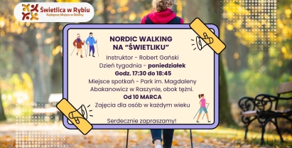 Zajęcia Nordic Walking