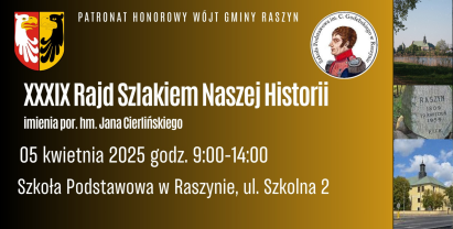 XXXIX Rajd Szlakiem Naszej Historii