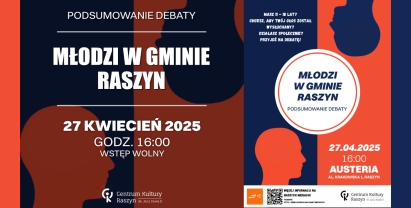 Podsumowanie debaty Mlodzi w Gminie Raszyn