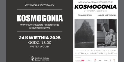 Wernisaż wystawy fotograficznej Kosmogonia