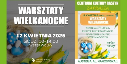 Warsztaty Wielkanocne CKR
