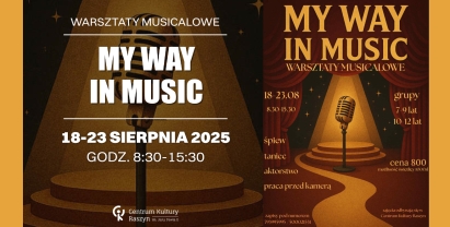 Centrum Kultury Raszyn zaprasza na Warsztaty Musicalowe