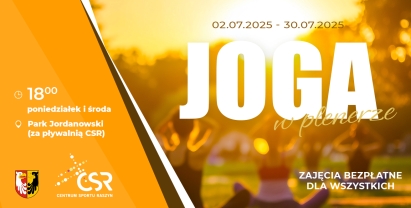 Bezpłatne zajęcia jogi w Parku Jordanowskim