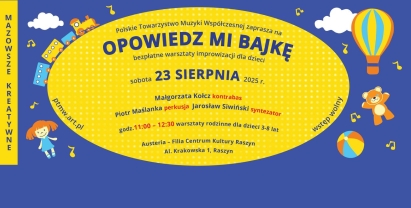 Rodzinne warsztaty improwizacji „Opowiedz mi bajkę”