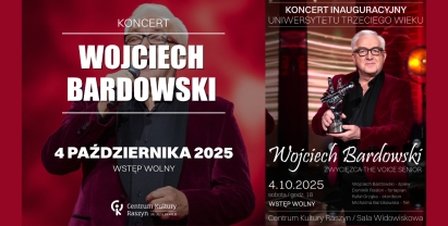  Koncert Wojciecha Bardowskiego – inauguracja Raszyńskiego Uniwersytetu Trzeciego Wieku 