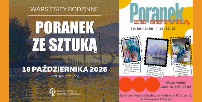 Warsztaty - Poranki ze sztuką