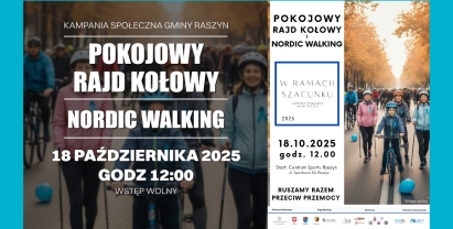 Pokojowy Rajd Kołowy i Nordic Walking