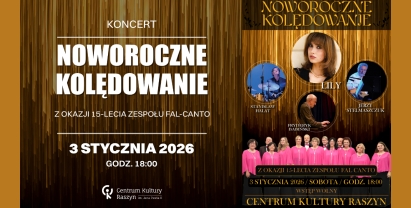 Noworoczne Kolędowanie z Trio z udziałem LILY z okazji 15-lecia zespołu Falcanto