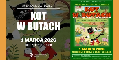 Autorski Teatr Młodego Widza w Warszawie. Wystąpią: Marcin Piejaś i Artur Gotz.