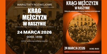 Krąg mężczyzn w Raszynie