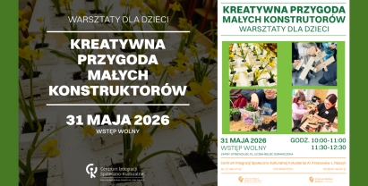 Warsztaty dla dzieci - Kreatywna Przygoda Małych Konstruktorów