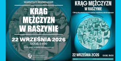 Krąg mężczyzn w Raszynie
