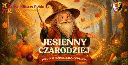 JESIENNY CZARODZIEJ – teatrzyk dla dzieci! 