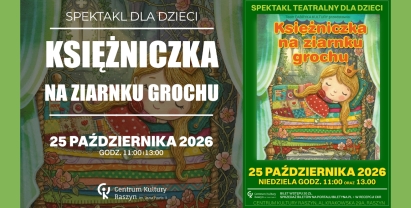 Bajka dla dzieci "Księżniczka na ziarnku grochu" 
