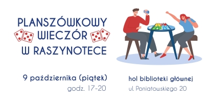 PLANSZÓWKOWY WIECZÓR W RASZYNOTECE