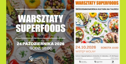 Warsztaty kulinarne - SUPERFOODS