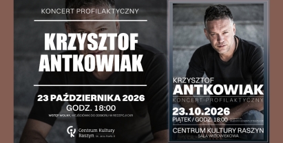 Koncert Krzysztofa Antkowiaka