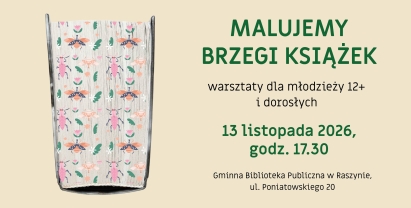 WARSZTATY MALOWANIA BRZEGÓW KSIĄŻEK