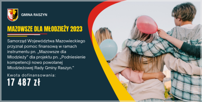 Plakat: Mazowsze dla młodzieży 2023
