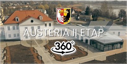 Plakat: Austeria II etap - wirtualny spacer