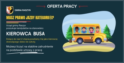 Oferta pracy dla kierowcy busa