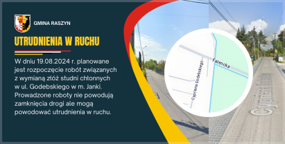 Wymiana złóż studni chłonnych w ul. Godebskiego (Janki)