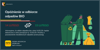 Opóźnienie w odbiorze odpadów BIO  