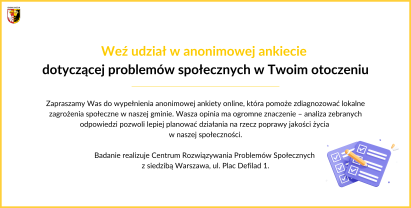 Ankieta w ramach diagnozy lokalnych zagrożeń społecznych