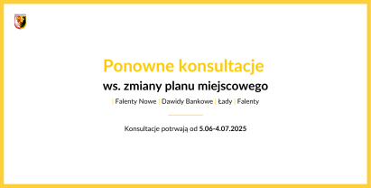 konsultacje ws. zmiany planu miejscowego części terenów